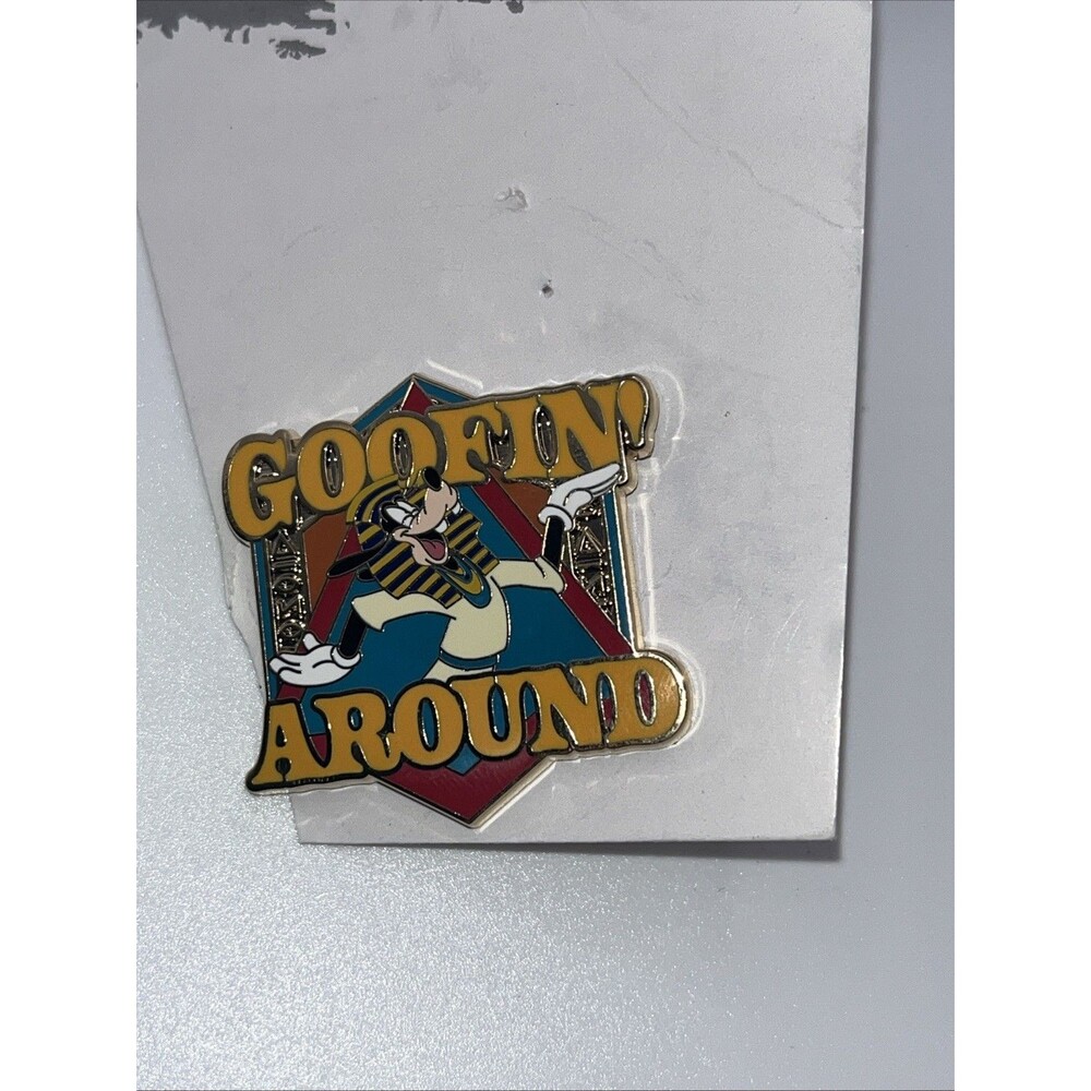Adventures By Disney Pin EGYPT Exclusive Goofy Trading Collecting Goofin' Around